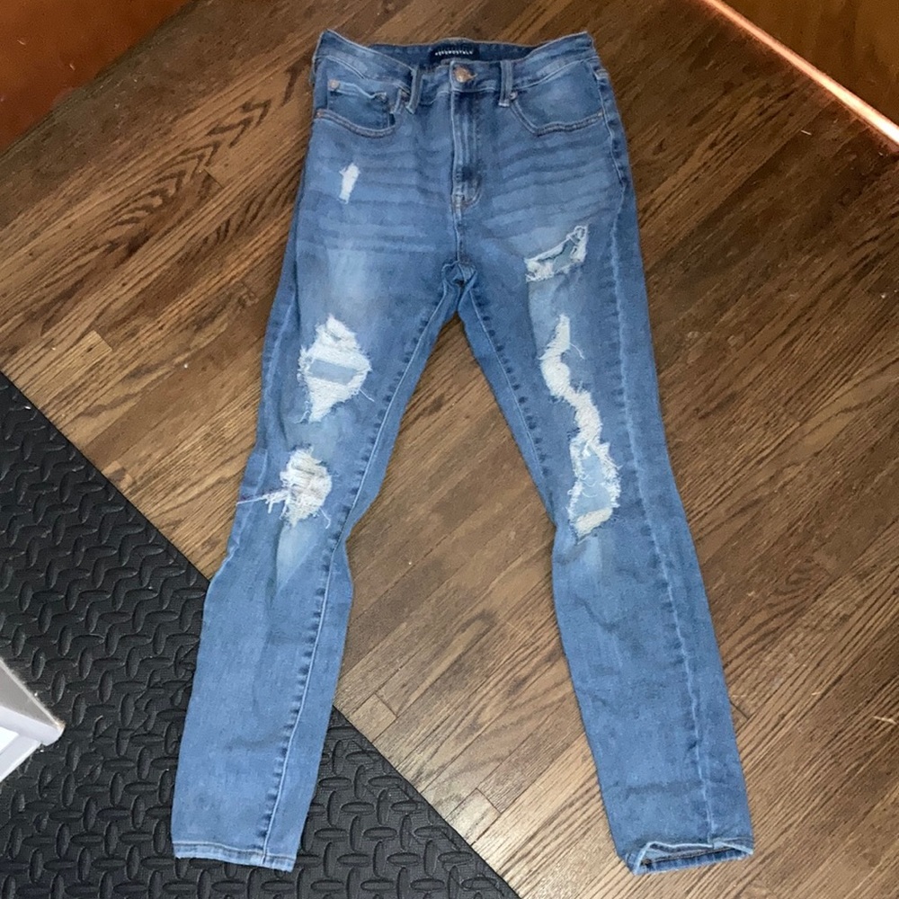 Aeropostale High Rise Jeggings Jeans